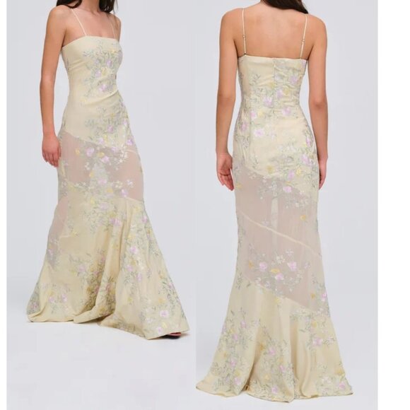 For Love And Lemons Floral Maxi Dress - Jacqueline Dress size Small - Picture 4 of 13